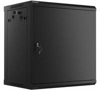 Lanberg 19" 12U 600X450 Noir Porte Métallique Rack Encastrable