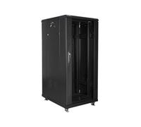 Lanberg 19" free-standing rack 27U, 600x800 à monter soi-même, noir