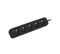 LANBERG 3M Black 5 x 230 V Lantern Extension PL. Cable from Full Copper