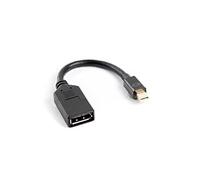 lanberg Ad 0003 BLACK MINI DISPLAYPORT 1.2 (Mini DP Male to DisplayPort Female A