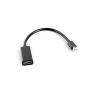 Lanberg AD-0005-BK câble vidéo et adaptateur 0,2 m Mini DisplayPort HDMI Type A (Standard) Noir