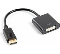 Lanberg AD-0007-BK LANBERG DISPLAYPORT(M);DVI-I(F)(24+5) DUAL LIN ADAPTER 0,1M
