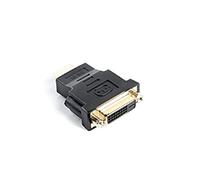lanberg AD 0014 BK HDMI A (1.4)" mâle vers DVI-D (24 + 1 Broches) Femelle Adaptateur Noir