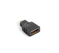 Lanberg AD-0015-BK changeur de genre de câble HDMI Micro HDMI Noir
