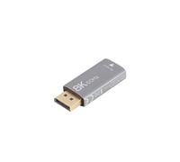 Lanberg AD-DP-HD-03 câble vidéo et adaptateur 0 m DisplayPort HDMI Argent