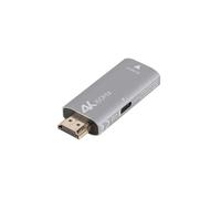 Lanberg AD-HD-DP-01 câble vidéo et adaptateur 0 m HDMI Type A (Standard) DisplayPort Argent