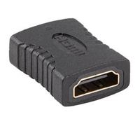 Lanberg AD-HDMI-01 changeur de genre de câble HDMI 2.0 Noir