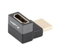 Lanberg AD-HDMI-08 câble vidéo et adaptateur HDMI Type A (Standard) Noir, Argent