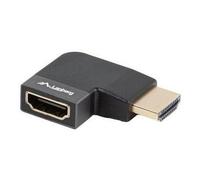 Lanberg AD-HDMI-10 câble vidéo et adaptateur HDMI Type A (Standard) Noir, Argent