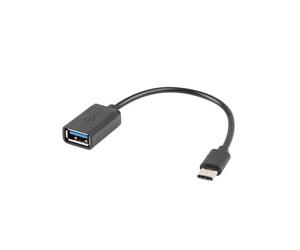 Lanberg AD-OTG-UC-01 câble USB USB 2.0 0,15 m USB A USB C Noir