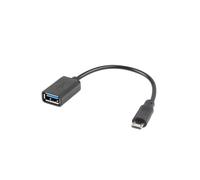 Lanberg Ad-otg-um-01 Câble Usb 0,15 M Usb 2.0 Micro-usb A Usb A Noir