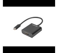 Lanberg AD-UC-HD-01 Adaptateur Vidéo USB Type-C vers HDMI, 1920x1200, USB 3.2 Gen 1, Chipset AG9310, Compatible Windows, macOS, Câble 0.15m