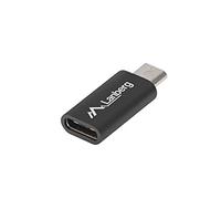 lanberg ADAPTADOR AD-UC-UM-01 MICROUSB Macho A Tipo-C HEMBRA - Color Negro