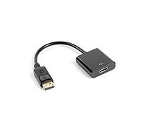 lanberg Adaptateur Displayport Homme/HDMI Femme 10cm