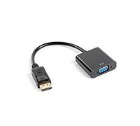 Lanberg+adapter+Displayport+1.1-%3EVGA+cable+black