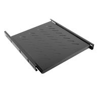 Lanberg fixé tablette coulissante 19 , 1u 465x550mm, la capacité de charge maximale jusquà 18 kg noir powerwalk ak-1007-b G