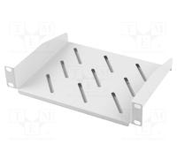 Lanberg Étagère pour rack AK-1012-S 10" Gris Charge max. 20 kg
