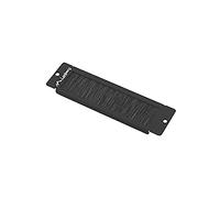 Lanberg Panneau à brosse AK-1104-B 1U 25,4 cm (10") Noir