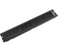 Lanberg AK-1105-B panneau à brosse pour rack 19" monté dans des passe-câbles noir