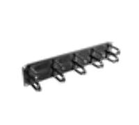 Lanberg AK-1204-B Accessoire de Racks Panneau de Gestion de câbles