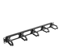 Lanberg AK-1205-B Accessoire de Racks Panneau de Gestion de câbles