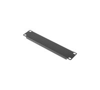 Lanberg AK-1403-B Panneau Caché Rack 1U 10" (254mm) Noir, Profondeur 10mm, Poids 90g, Conforme EIA-310-D