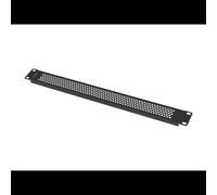 Lanberg AK-1411-B Panneau Cache Rack 1U Acier Noir 19" (48.3 cm) Largeur 482.5mm Profondeur 11.5mm Hauteur 44.4mm Poids 230g