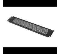 Lanberg AK-1412-B Panneau Cache Rack 19" 2U Acier Noir 482.5mm x 88.8mm x 11.5mm, Conforme EIA-310-D, Poids 360g