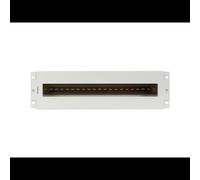 Lanberg AK-VDP103-S Armoire de Distribution 4U, Acier Gris, 482.5mm x 61mm x 132mm, Montage Rack 19", Poids 1.95kg