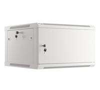LANBERG ARMARIO RACK 19"PARED 6U / 600X600 CON PUERTA METÁLICA GRIS (PAQUETE PLANO)