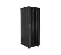 Lanberg armoire de communication 19", rack 37U, 600x800 à monter soi-même, noir