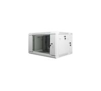 LANBERG Armoire dinstallation suspendue à deux sections 19 6U 600X600mm gris - WF02-6606-10S