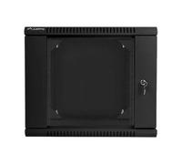 LANBERG Armoire dinstallation suspendue à deux sections 19 9U 600X600mm noir - WF02-6609-10B