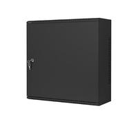 Lanberg Armoire Murale 19" WAF1, 6U, avec Porte en métal, Noire