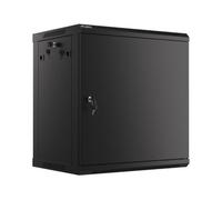 Lanberg Armoire murale rack 19" WF01-6412-00B 12U 600x450 Métal Noir Flat Pack