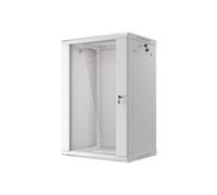 Lanberg Armoire murale rack 19 pouces 18U 600x450 gris