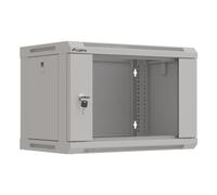 Lanberg Armoire Murale Rack 19 pouces 6U Gris