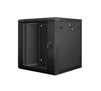 LANBERG Armoire Rack 12U 600X600X635 Auto-ASSEMBLÉE 19' jusqu'à 60 KG Noir