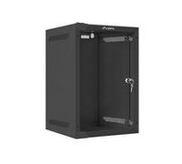 Lanberg Armoire Rack 9U 280X310 Auto-ASSEMBLÉE 10' jusqu'à 20 KG Noir