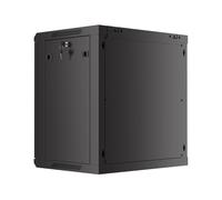 Lanberg Armoire Rack Murale 19" 12u/600 x 450 avec Porte perforée Noire