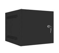 LANBERG Mural Rack 10" 4U/280X310 Flat Pack AUTOENSAM Noir PTA Métallique