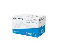 Lanberg Bobine de câble Cat.5e UTP 305 m Solide CCA Rouge