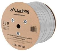 Lanberg BOILE Cat.7 SFTP 305M Solid CU LSZH CPR + Fluke a passé Gris