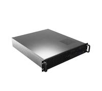Lanberg Boîtier serveur 2U SC01-5202-12B ATX - 3 ventilateurs, 10 baies, USB 3.0, noir