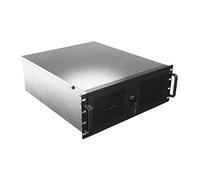 Lanberg SC01-5204-12B Châssis Serveur Rack 4U Noir, 430x520x176mm, 5 Ventilateurs, 7 Slots PCI Express, Supporte 13 Unités de Stockage, 0 Go