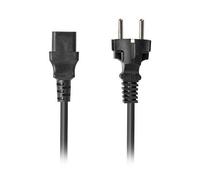 Lanberg Ca-c13c-15cc-0018-bk Câble électrique Noir 1,8 M Coupleur C13