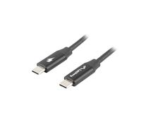 Lanberg Câble USB CA-CMCM-40CU-0018-BK 1,8 m USB 2.0 USB C Noir