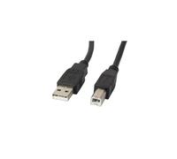 lanberg CA de USBA-11cc-0050-BK Câble USB 2.0 A mâle vers USB 2.0 B mâle avec ferrite 5 m Noir -