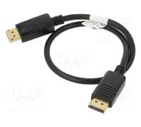 LANBERG 0,5 m/s1x DisplayPort 1x DisplayPort - CA-DPDP-10CC-0005-BK