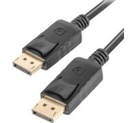 Lanberg CA-DPDP-10CC-0005-BK LANBERG DISPLAYPORT M/M 19 PIN V1.2 CABLE 0.5M 4K SCHWARZ